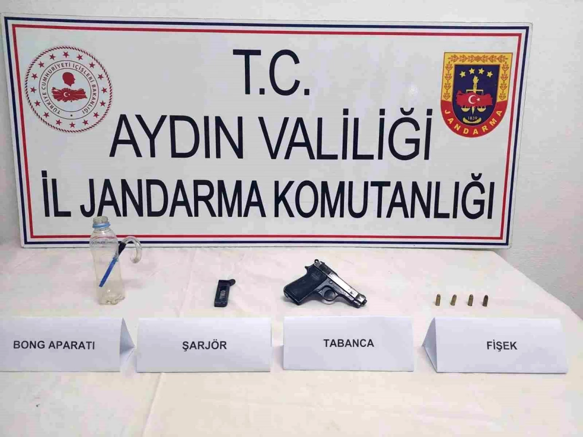 Aydın\'da Uyuşturucu Operasyonu: Tabanca ve Uyuşturucu Ele Geçirildi