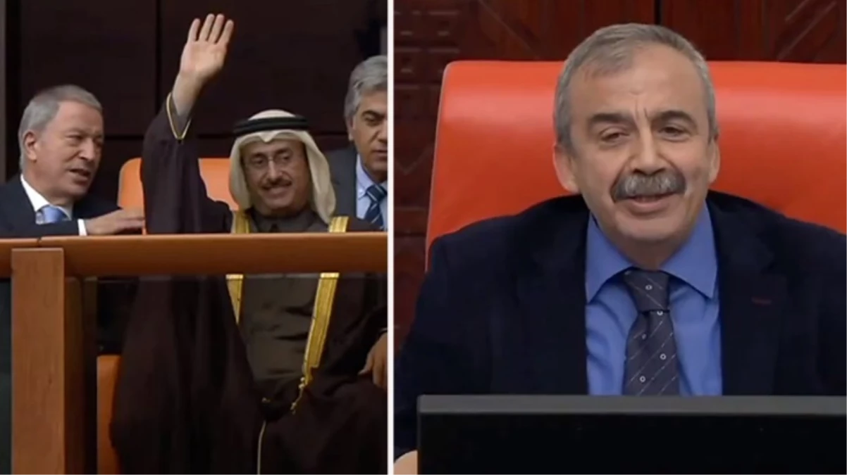 TBMM Başkanvekili Sırrı Süreyya Önder, Meclis\'e gelen Katar heyetini Arapça selamladı