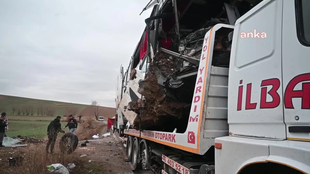 Mersin-Amasya Yolunda Otobüs Kazası: 1 Ölü, 18 Yaralı