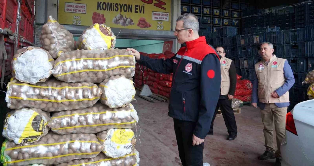 Adana\'da Patates ve Soğan Denetimi Yapıldı