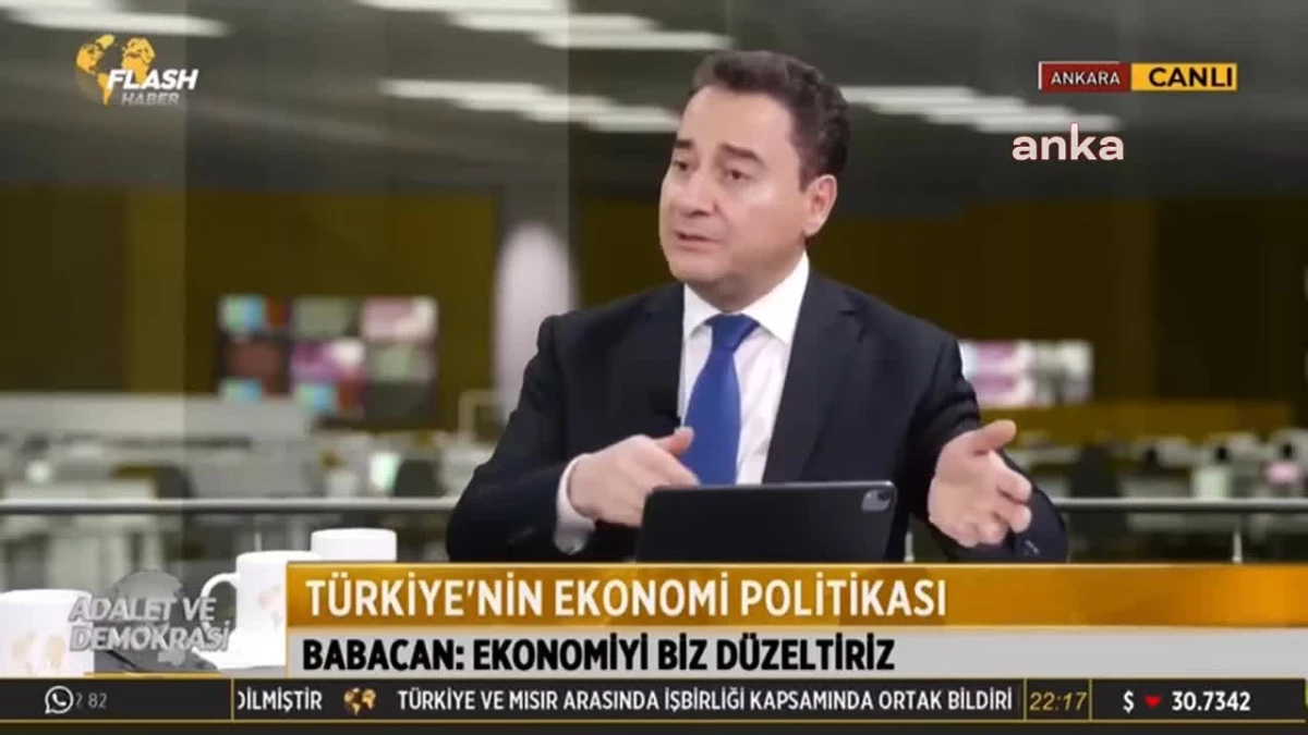 DEVA Partisi Genel Başkanı Ali Babacan: Türkiye\'deki Maden İzinleri Cumhurbaşkanlığında Veriliyor