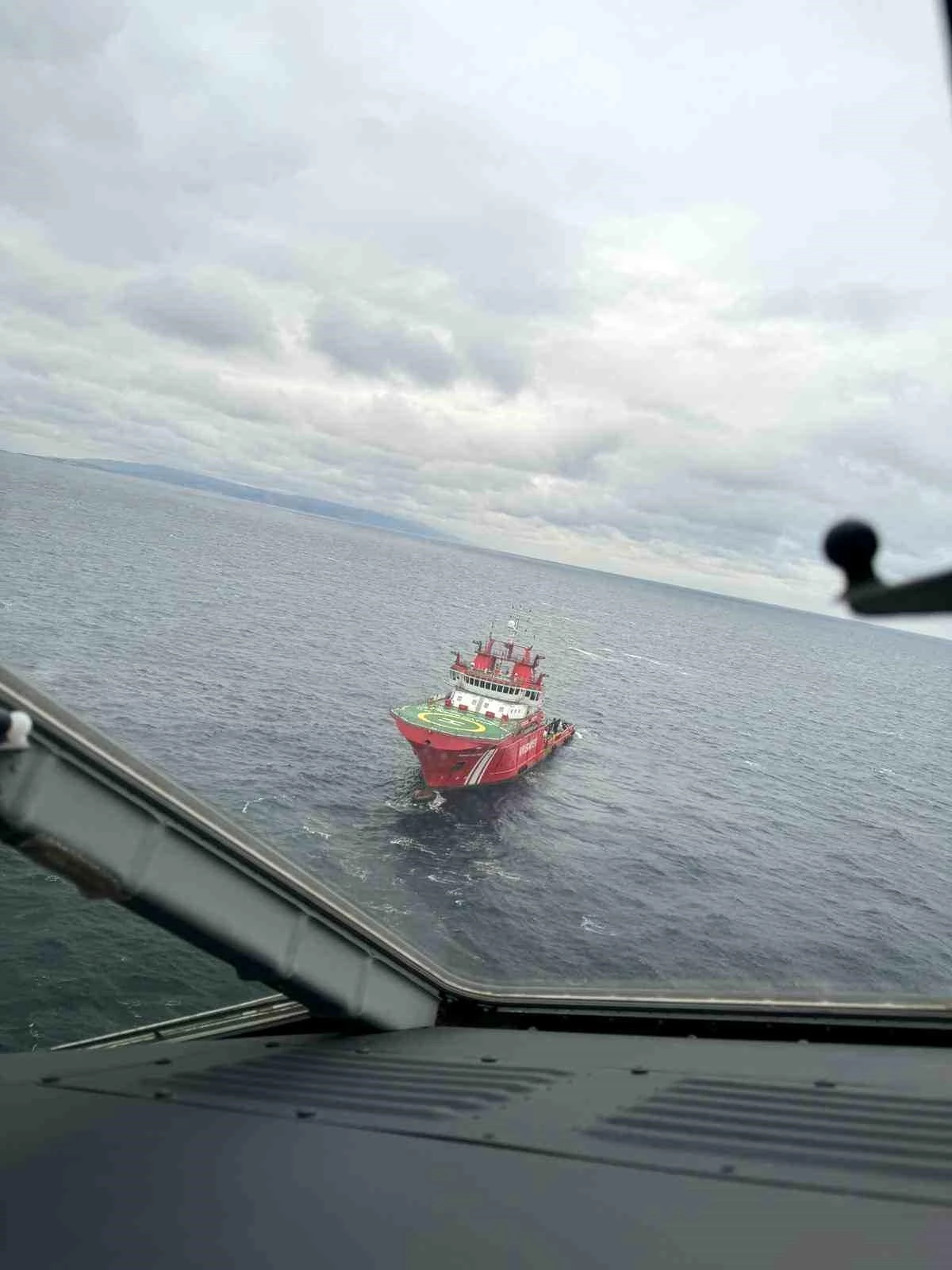 Marmara Deniz\'inde Batan Kargo Gemisindeki Mürettebatın Arama Kurtarma Çalışmaları Devam Ediyor