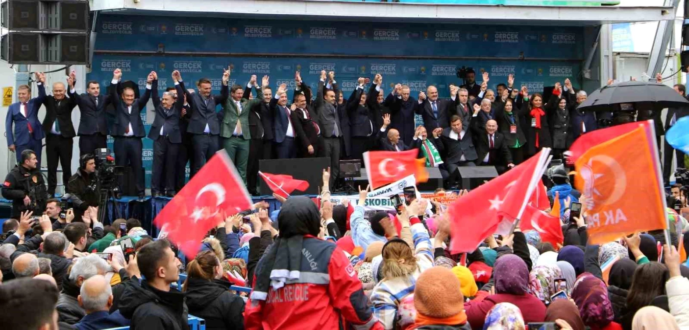 Cumhurbaşkanı Erdoğan, Giresun\'da Belediye Başkan Adaylarını Tanıttı