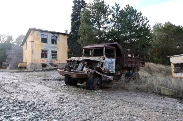 Sivas'ın Cürek şehri, terk edilmiş Çernobil'i andırıyor