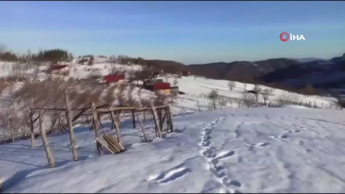 Hava sıcaklıkları düştü, yüksek kesimler beyaza büründü