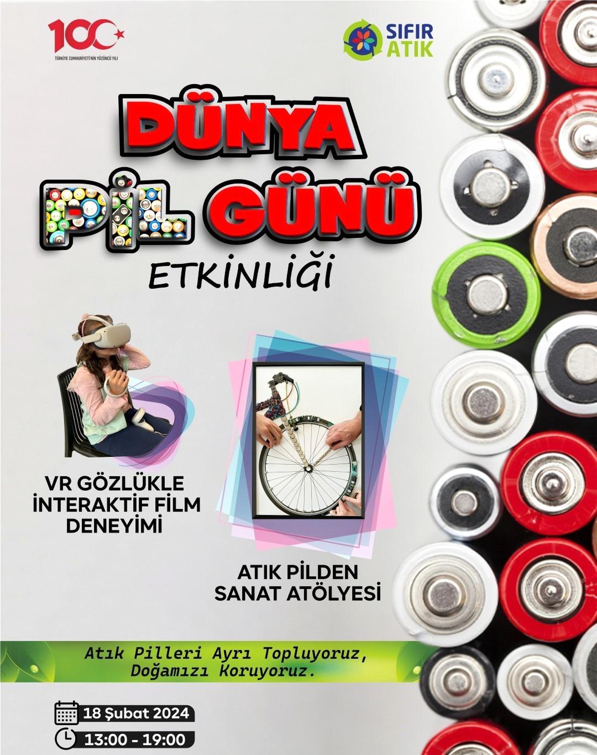 Kocaeli\'de Dünya Atık Pil Günü Etkinliği