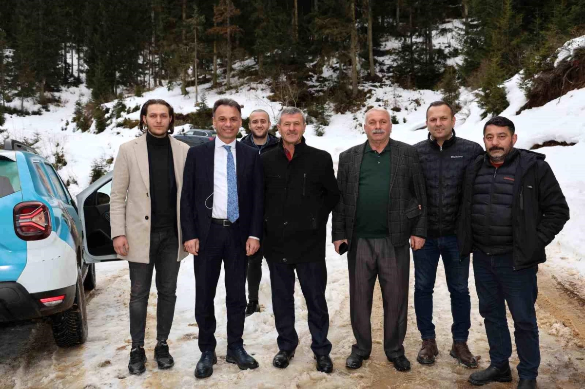 AK Parti Maçka Belediye Başkanı Koray Koçhan Seçim Çalışmalarına Devam Ediyor