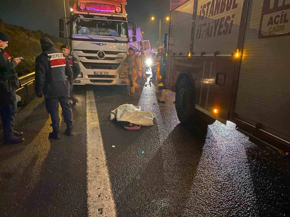Kuzey Marmara Otoyolu\'nda Tır Kazası: 1 Ölü, 1 Yaralı