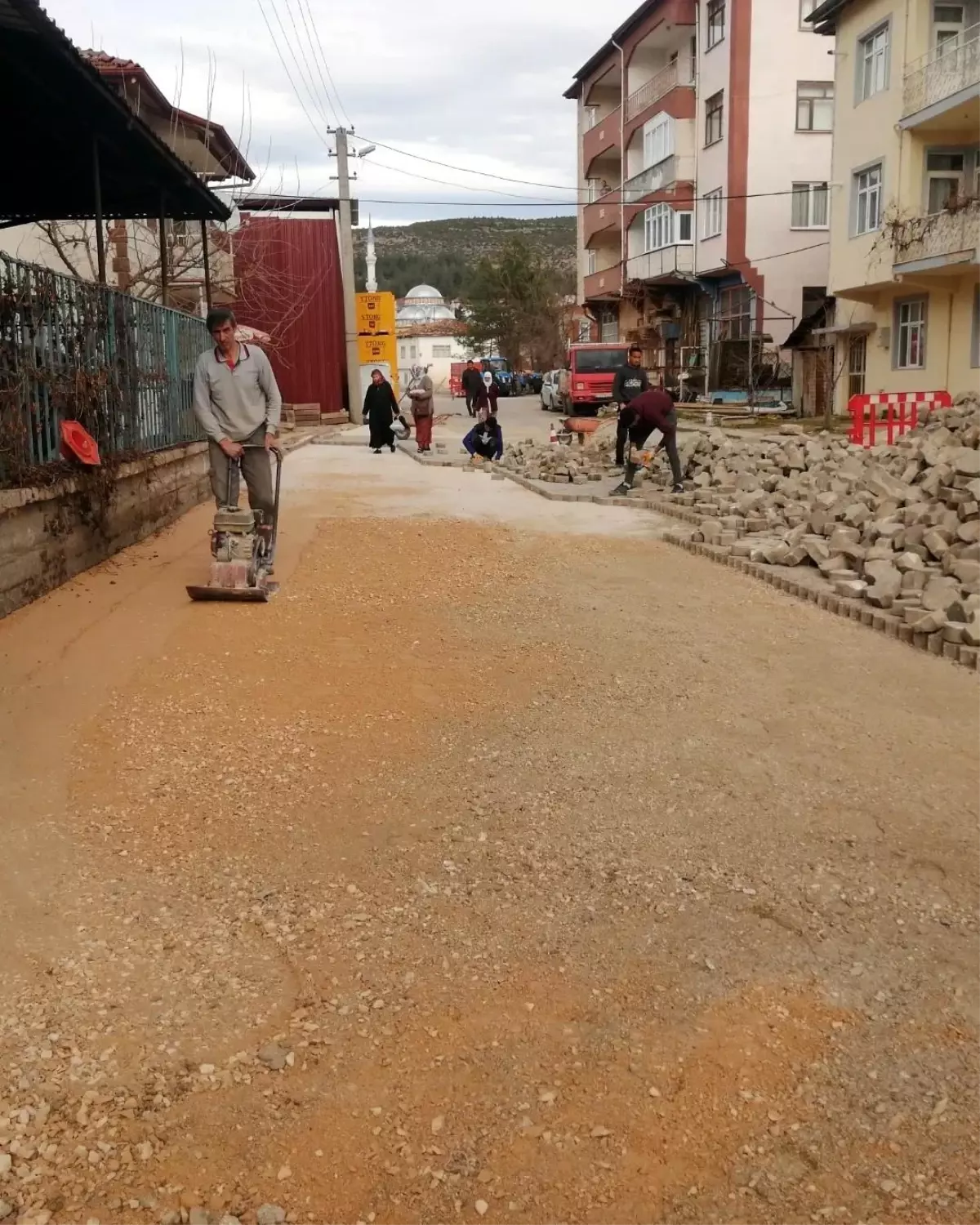 Gölpazarı ilçesinde bakım ve onarım çalışmaları devam ediyor