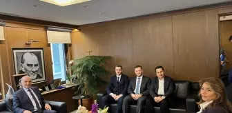 Saadet Partisi İBB Başkan Adayı Birol Aydın, İstanbul Adliyesi'nde gerçekleşen terör saldırısı sonrası Başsavcı Şaban Yılmaz'ı ziyaret etti