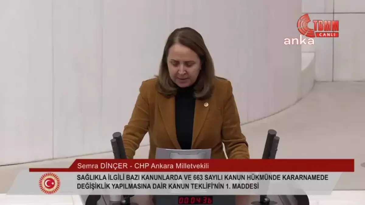 CHP Milletvekili Dinçer: Diş hekimlerinin emeği sömürülüyor