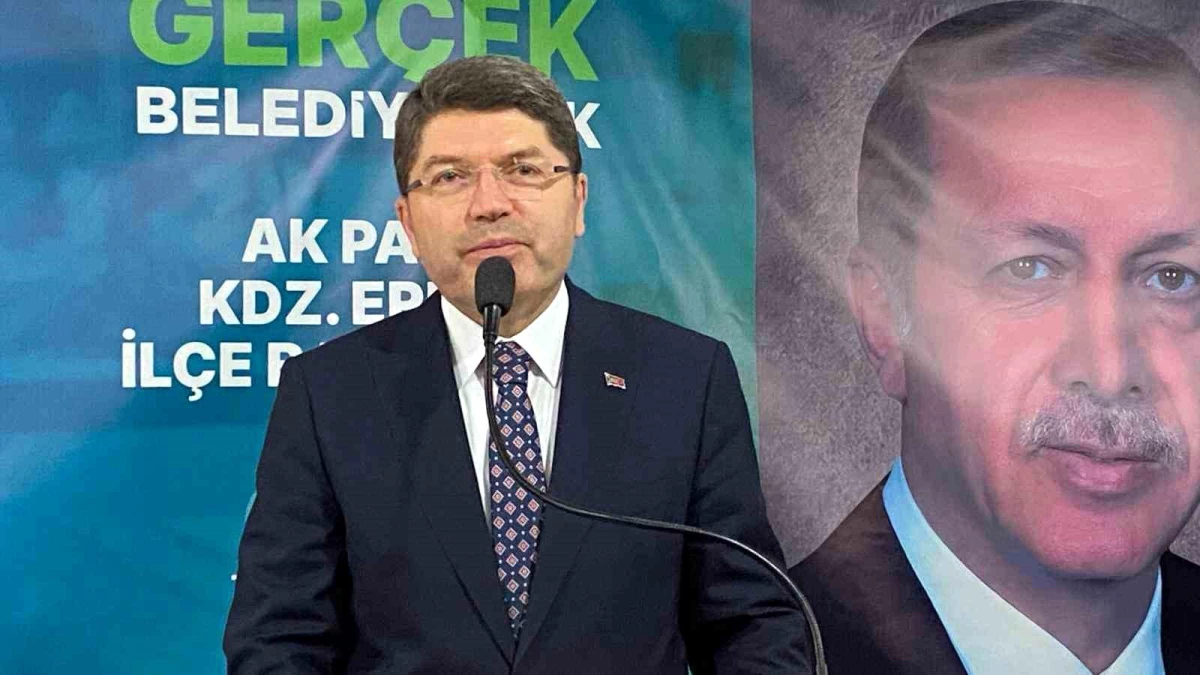 Adalet Bakanı Tunç\'tan yerel yönetimlerin Ankara ile işbirliği vurgusu