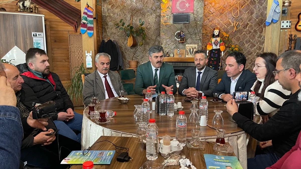 AK Parti Ardahan Belediye Başkan Adayı Yunus Baydar, Basın Mensuplarıyla Buluştu