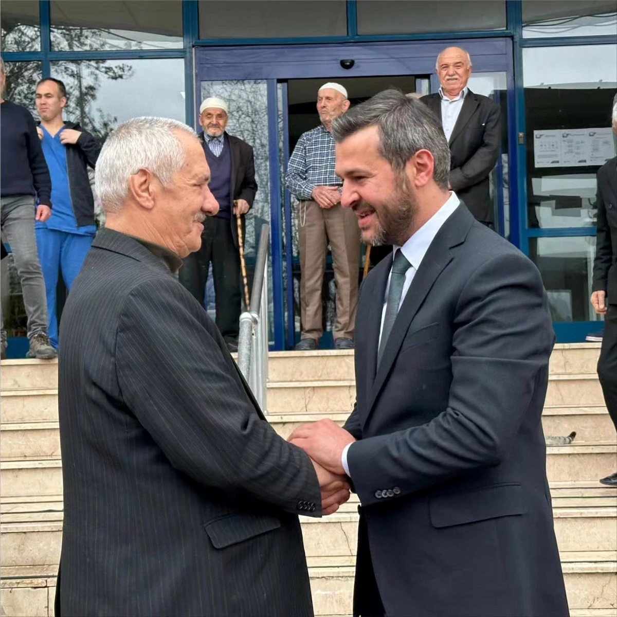 AK Parti Karabük Belediye Başkan Adayı Özkan Çetinkaya, Huzurevi Sakinleriyle Buluştu