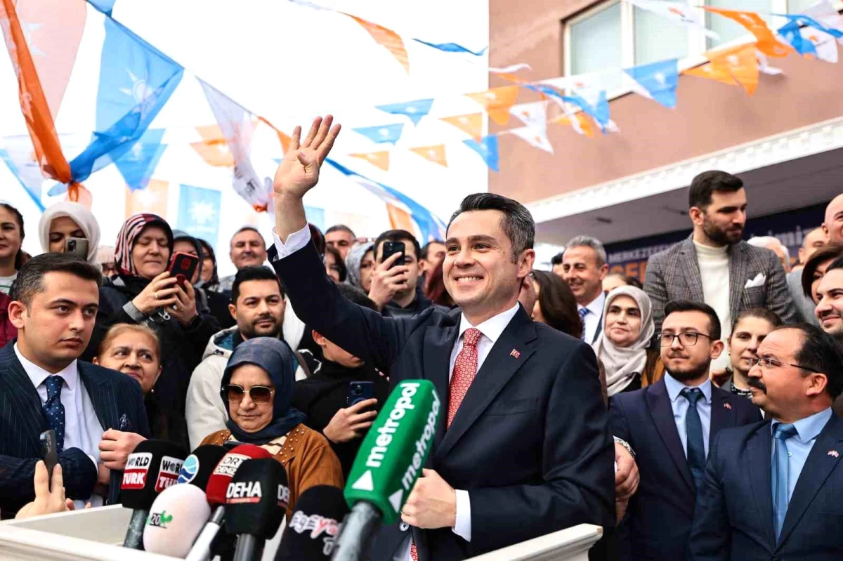 Cumhur İttifakı\'nın Merkezefendi Belediye Başkan Adayı Ekrem Başer\'in Seçim Koordinasyon Merkezi Açıldı