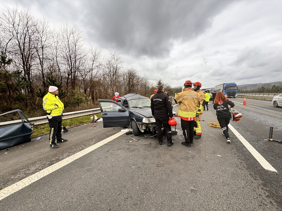 Bolu Dağı\'nda cip ve otomobilin karıştığı kazada 1 kişi hayatını kaybetti