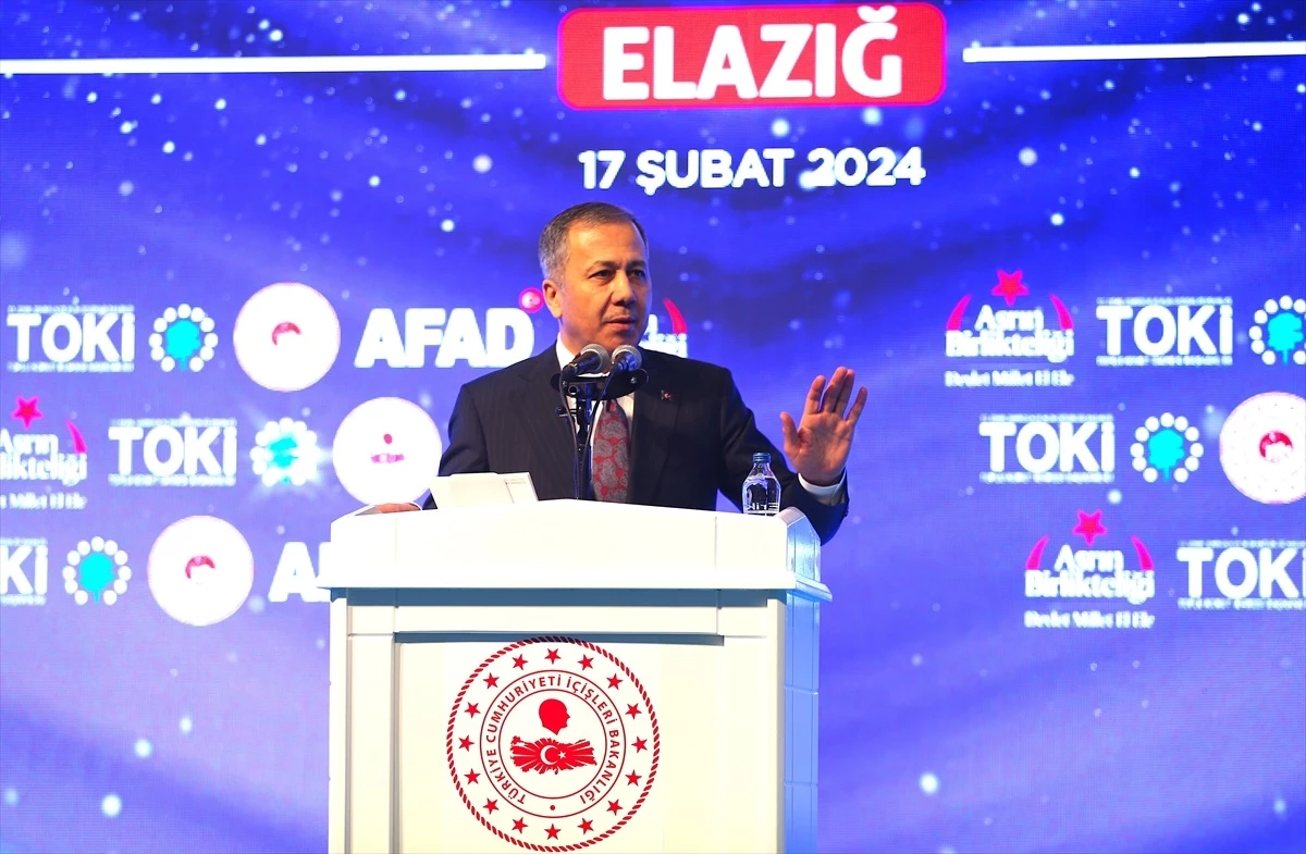 İçişleri Bakanı Ali Yerlikaya: \'Dünyanın en büyük konut seferberliğini gerçekleştiriyoruz\'
