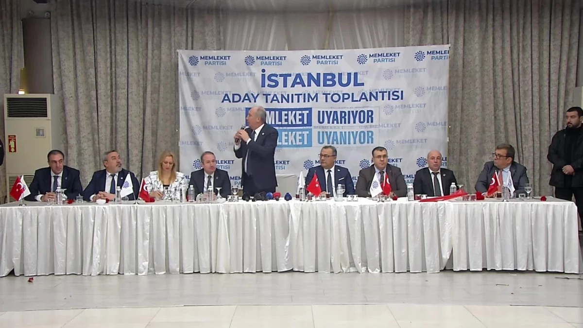 Memleket Partisi, İstanbul il ve ilçe belediye başkan adaylarını açıkladı