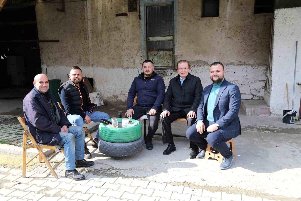 AK Parti Pamukkale Belediye Başkan Adayı Halil Pekdemir Seçim Çalışmalarına Devam Ediyor