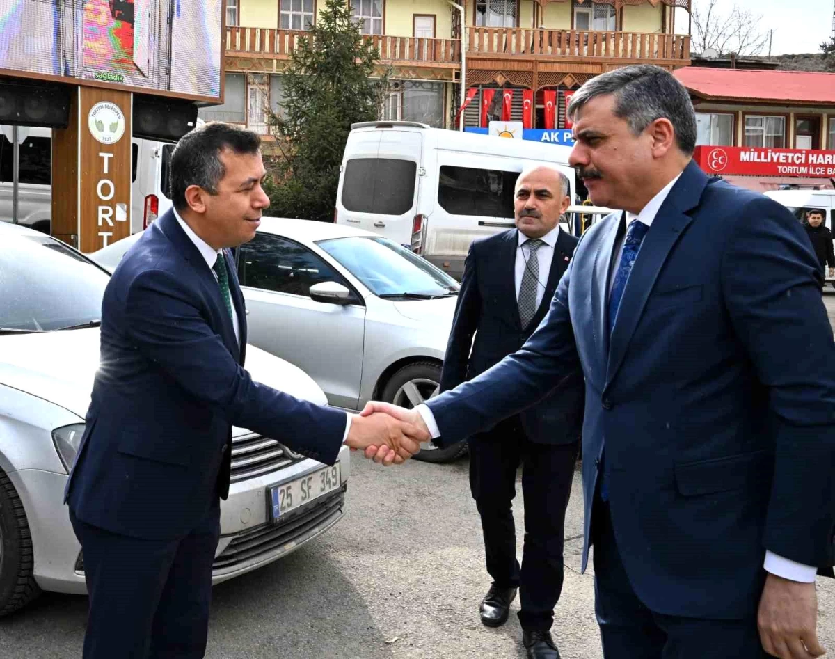 Erzurum Valisi Mustafa Çiftçi Tortum ilçesini ziyaret etti