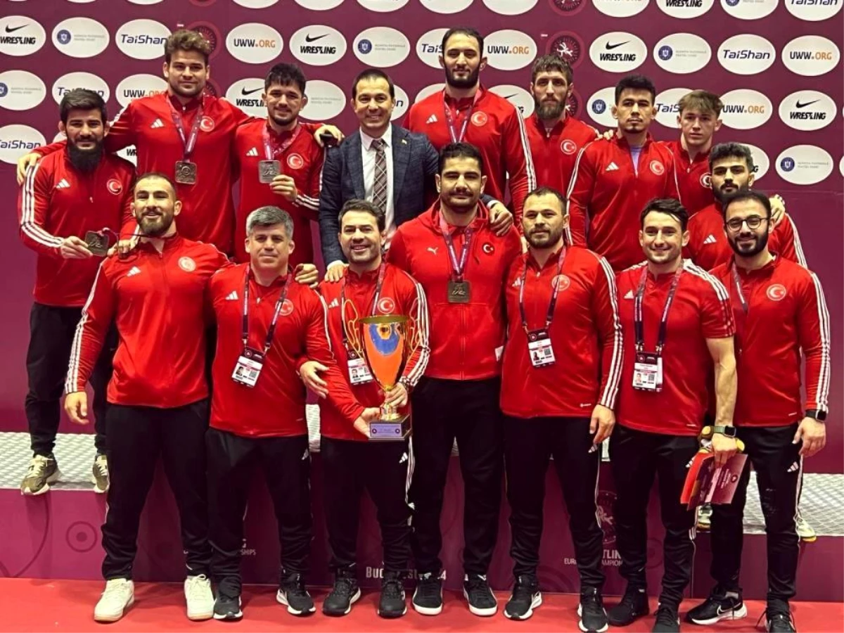 Türk Güreş Milli Takımları Avrupa Şampiyonası\'nda başarılı