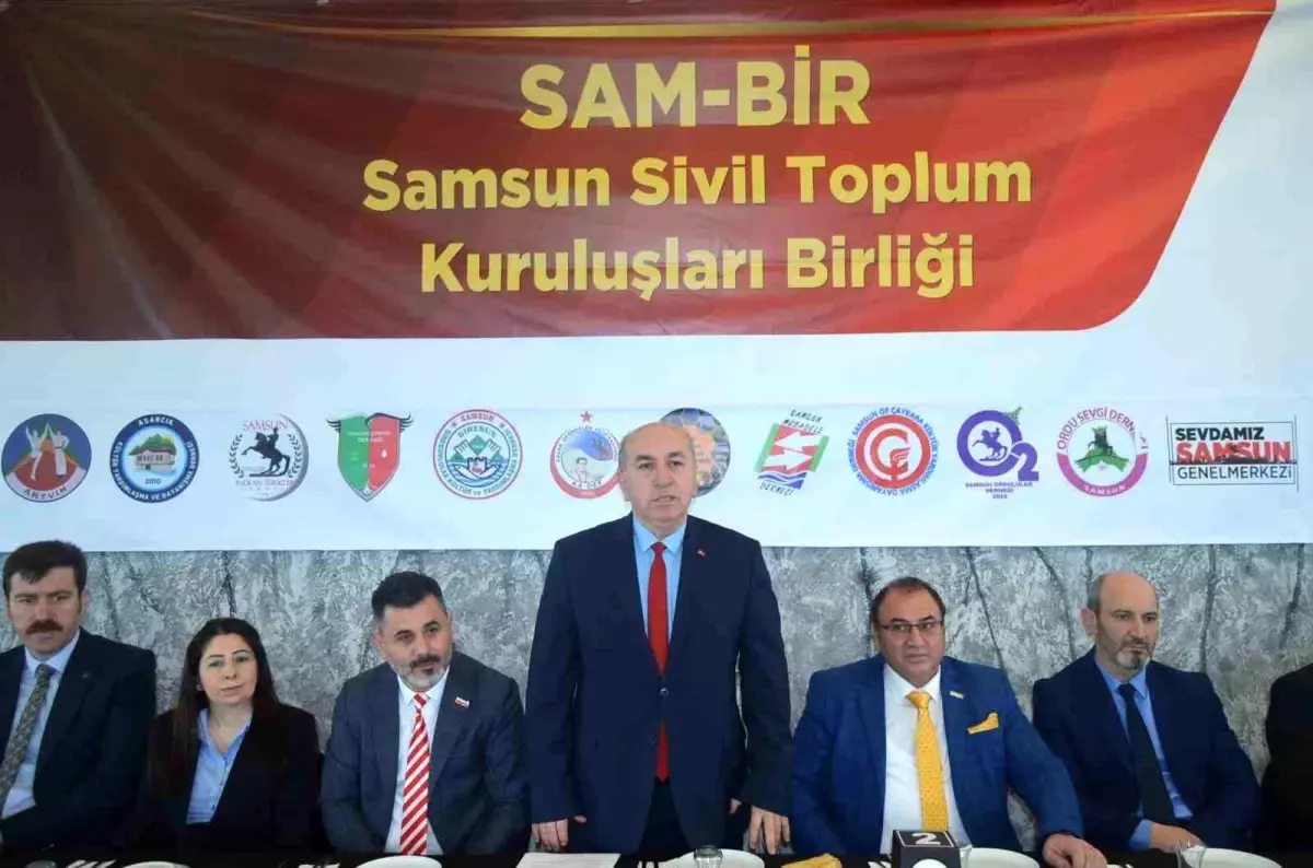 Samsun\'da Hemşehri Dernekleri SAM-BİR Platformu Altında Bir Araya Geldi