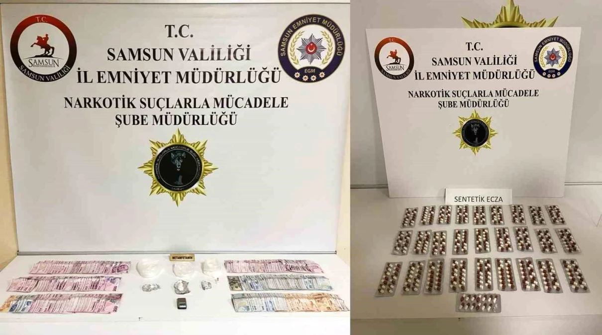 Samsun\'da Uyuşturucu Operasyonunda 25 Kişi Yakalandı