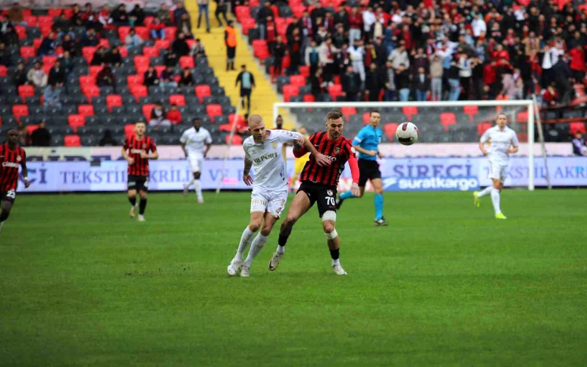 Gaziantep FK ile Samsunspor Arasında Golsüz Beraberlik
