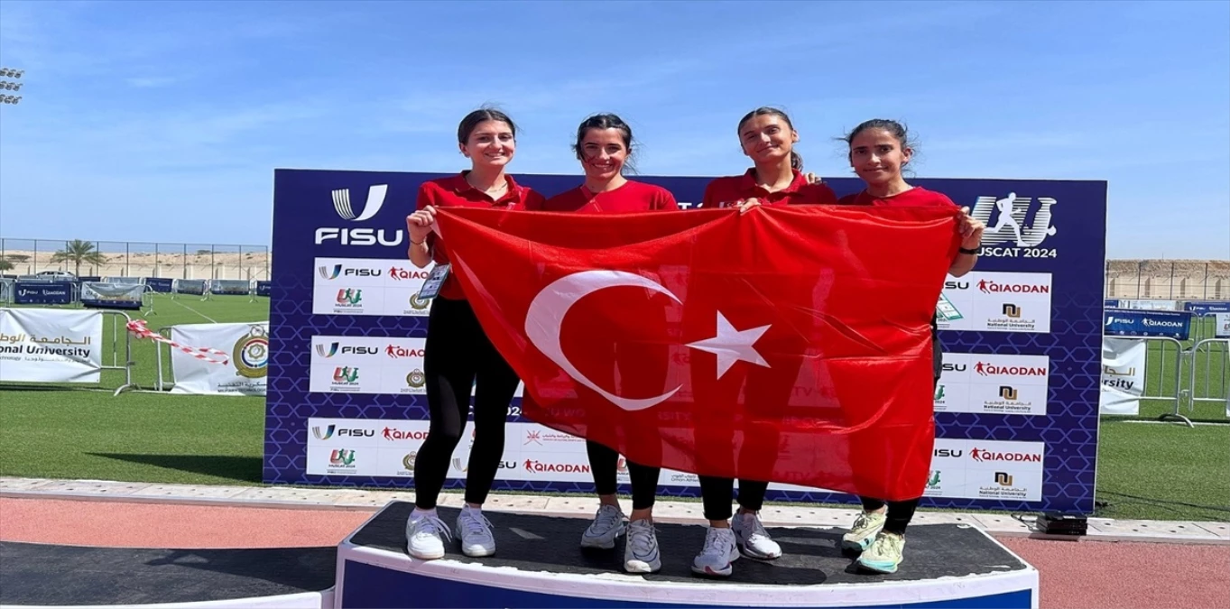 Türkiye Üniversiteler Kros Milli Takımı, Umman\'da ikinci oldu