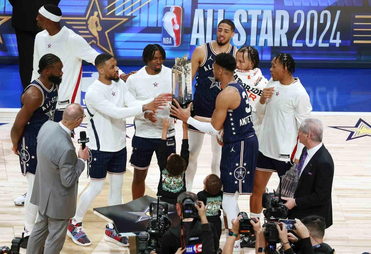 2024 NBA All-Star Maçında Doğu Konferansı Skoruyla Mağlup Etti