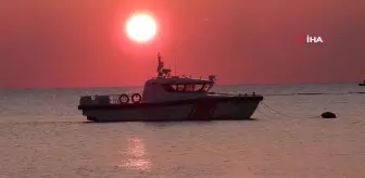 Akdeniz'de muhteşem gün batımı