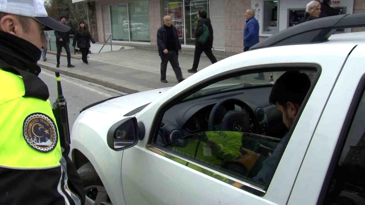 Beşiktaş\'ta Dron Destekli Trafik Denetimi Yapıldı