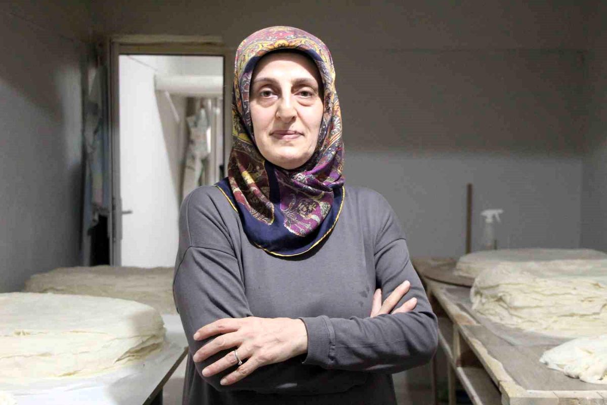 Bingöl\'de Kadın Kooperatifi Yufka Üretim Tesisi Kurdu