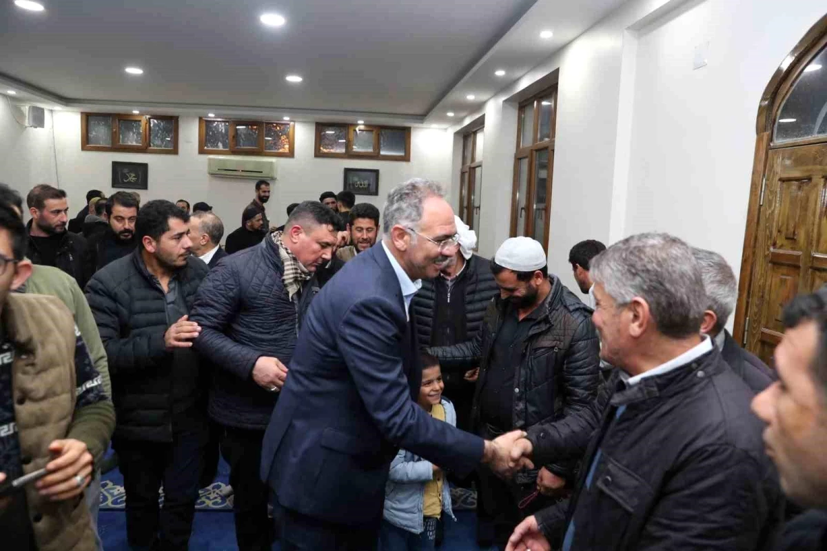 Eyyübiye Belediye Başkanı Mehmet Kuş, Eyüpnebi Mahallesinde Halkla Buluştu