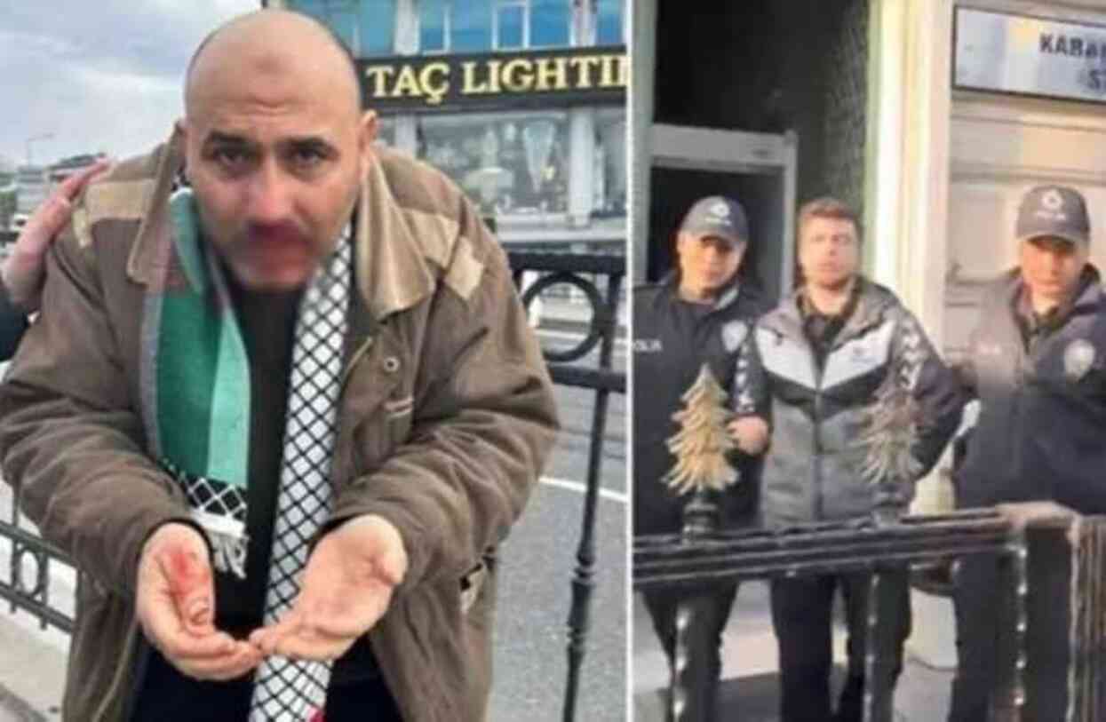 Filistin yürüyüşünden dönen kişiye yumruk atan sanığa 4 yıla kadar hapis talebi Filistin yürüyüşünden dönen kişiye yumruk atan sanığa 4 yıla kadar hapis talebi