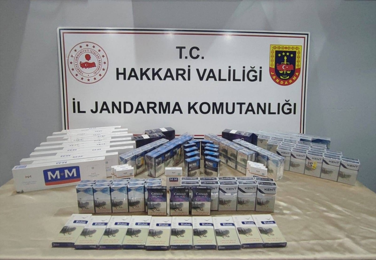 Hakkari\'de Gümrük Kaçağı İlaç ve Malzeme Ele Geçirildi, 5 Şüpheli Hakkında İşlem Yapıldı