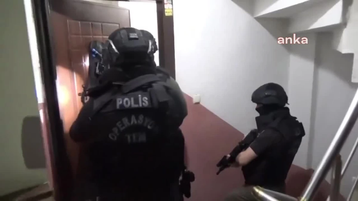 İstanbul ve Hatay\'da IŞİD Operasyonunda 12 Şüpheli Yakalandı