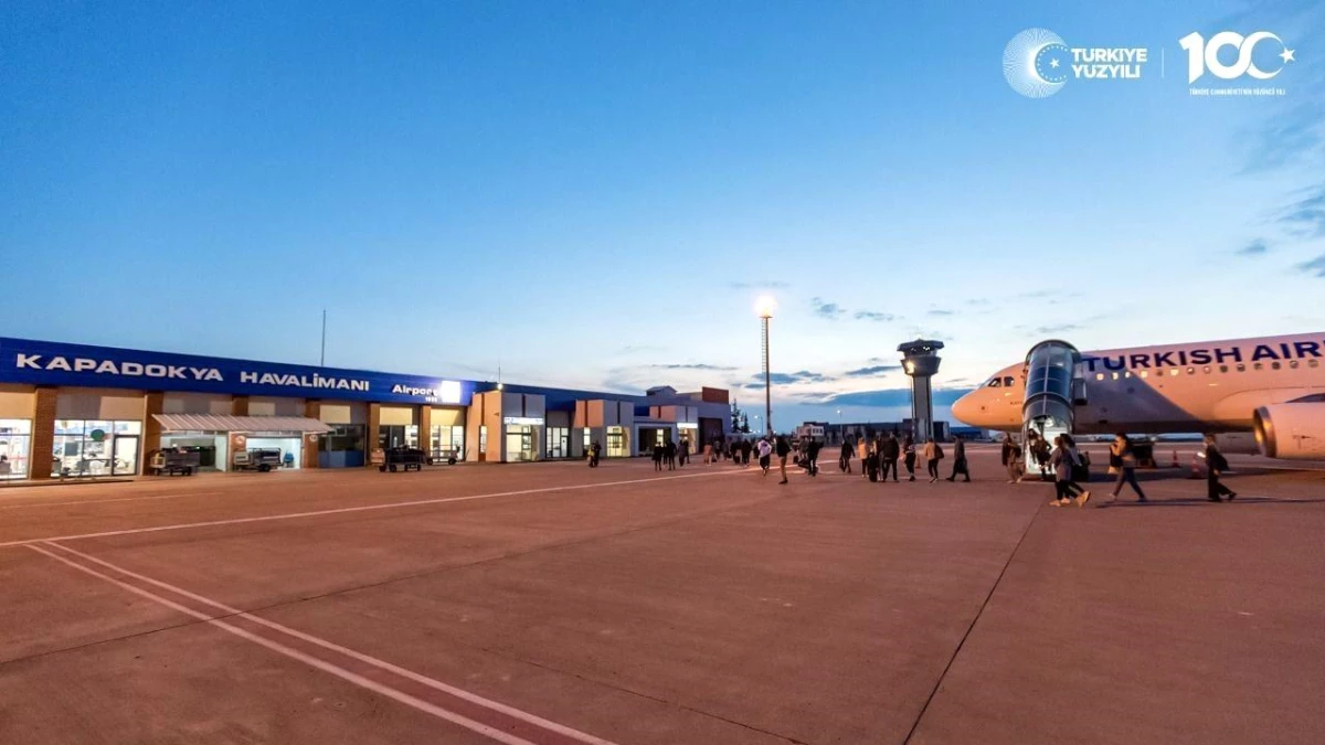 Nevşehir Kapadokya Havalimanı\'nda Ocak Ayı İstatistikleri Açıklandı