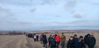 Kırıkkale Sulakyurt Belediye Başkanı doğa yürüyüşüne katıldı