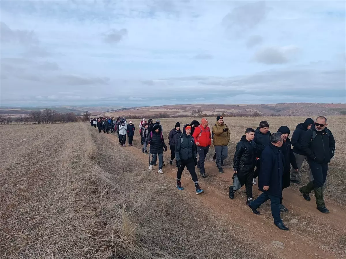 Kırıkkale Sulakyurt Belediye Başkanı doğa yürüyüşüne katıldı