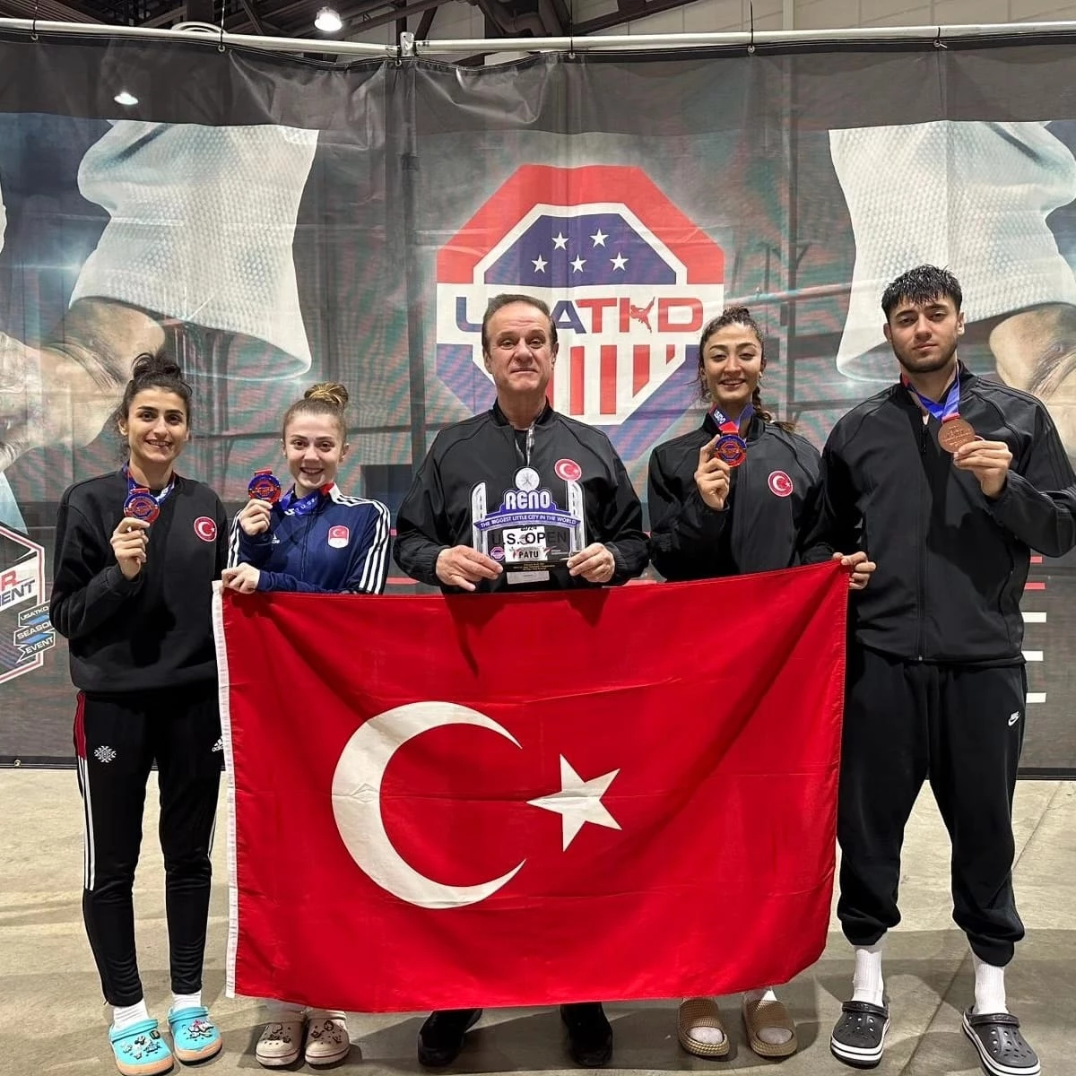 Türk Tekvando Milli Takımı, ABD Açık\'ta üçüncü oldu