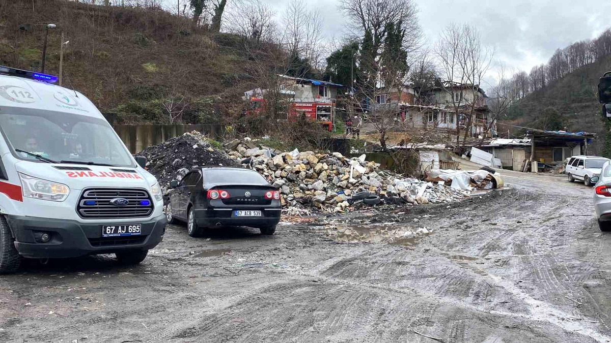 Zonguldak\'ta Sobadan Çıkan Yangın İki Evi Kullanılamaz Hale Getirdi
