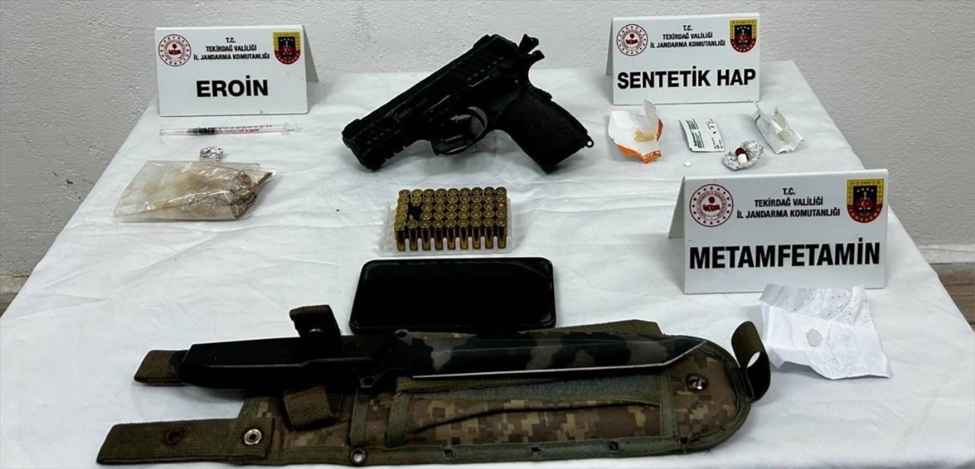Tekirdağ\'da uyuşturucu ticareti iddiasıyla 12 şüpheli gözaltına alındı