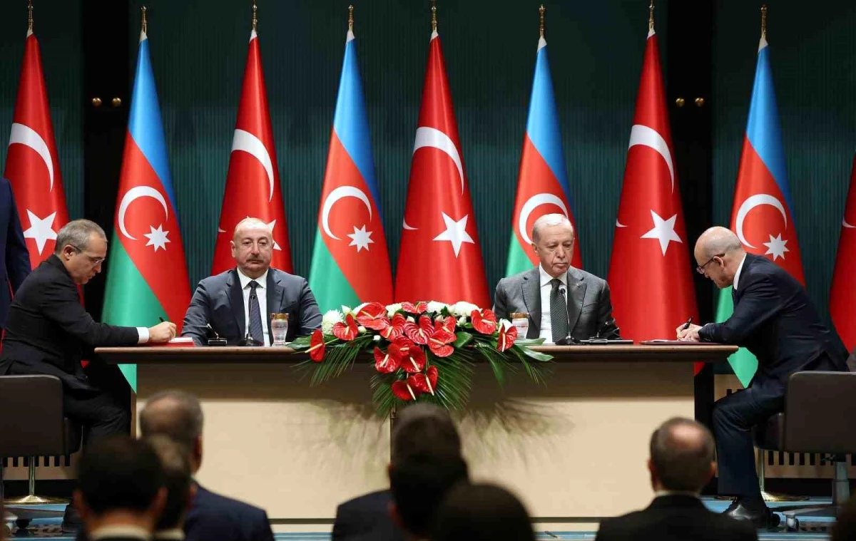 Türkiye ve Azerbaycan arasında tarım, eğitim, ticaret alanlarında önemli işbirliklerini içeren üç anlaşma imzalandı