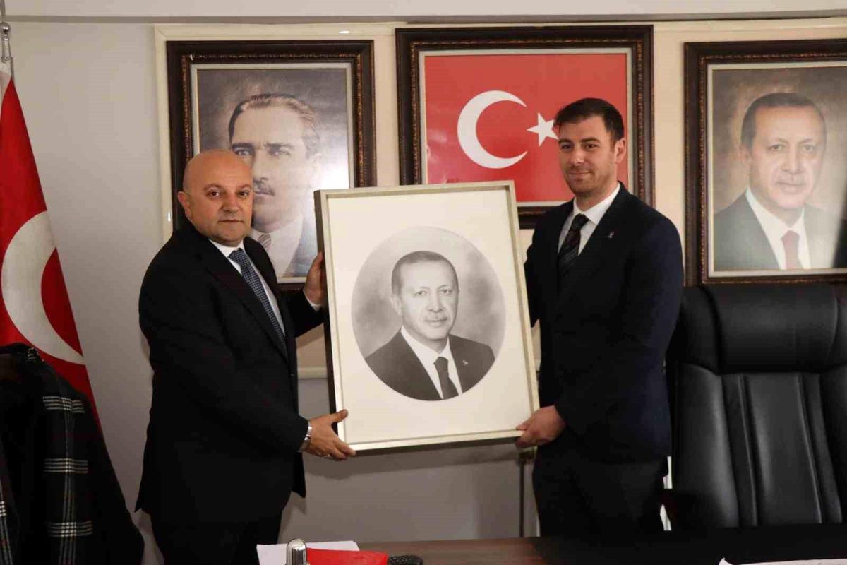 BBP Oltu Belediye Başkan Adayı Nazım Koşar, Siyasi Parti İlçe Teşkilatlarını Ziyaret Etti