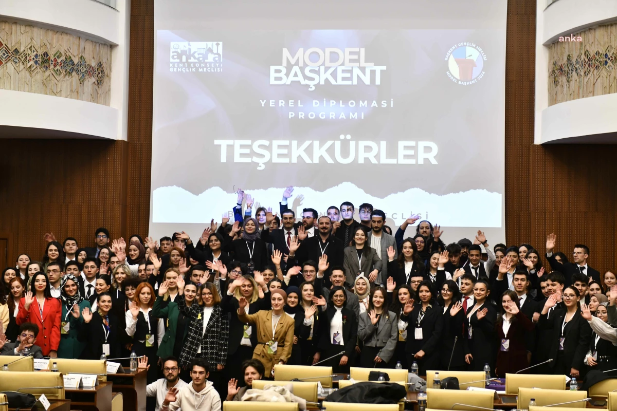 Başkent Gençlik Meclisi, \'Model Başkent\' Simülasyonunu Gerçekleştirdi