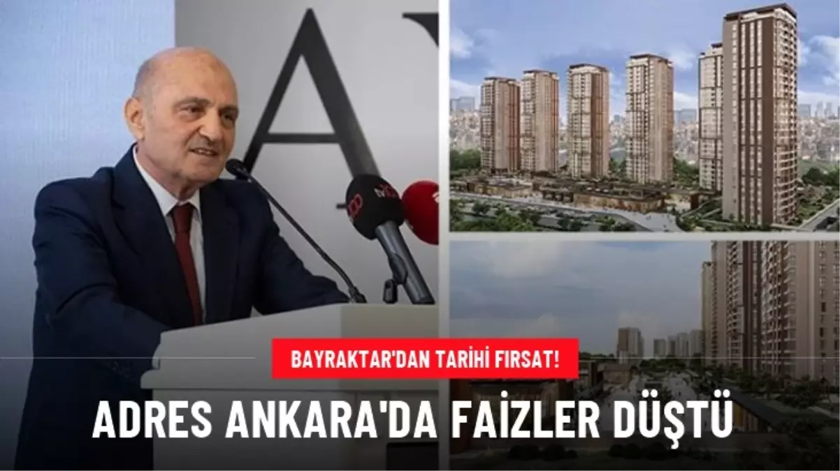 Ankara\'nın Merkezinde Yeni Konut Projesi: Adres Ankara Evleri