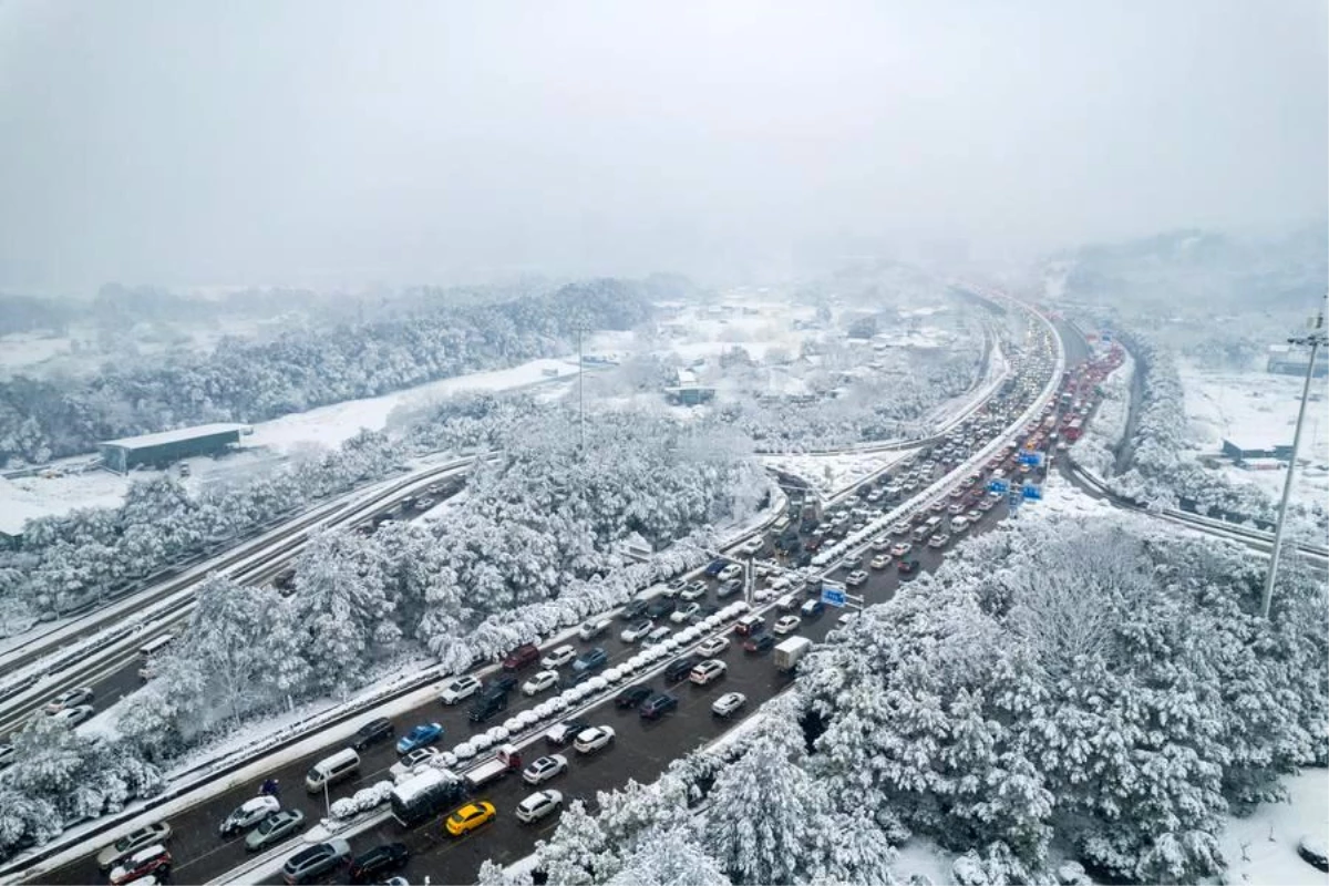 Çin\'de Soğuk Hava Dalgaları İçin Turuncu Alarm Yenilendi