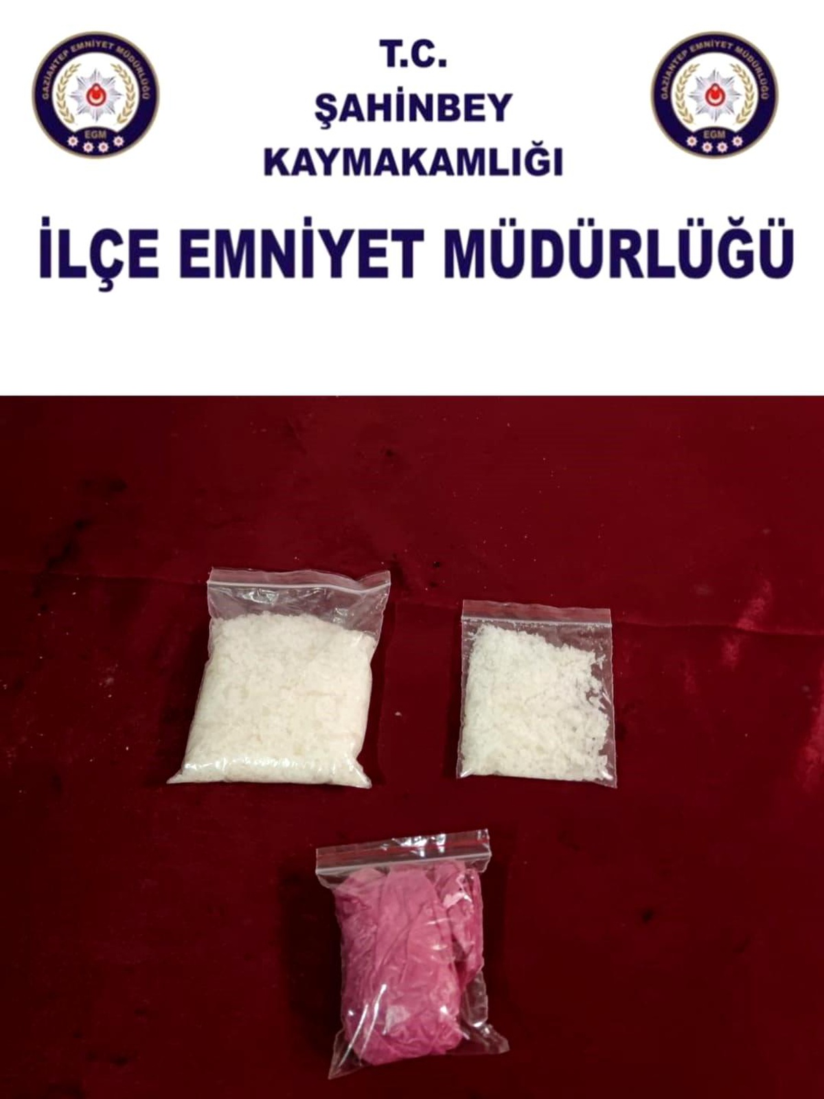 Gaziantep\'te 357,67 gram metamfetamin ele geçirildi