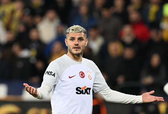 Icardi'nin Ankaragücü tribünlerine yaptığı hareket tribünleri ayağa kaldırdı